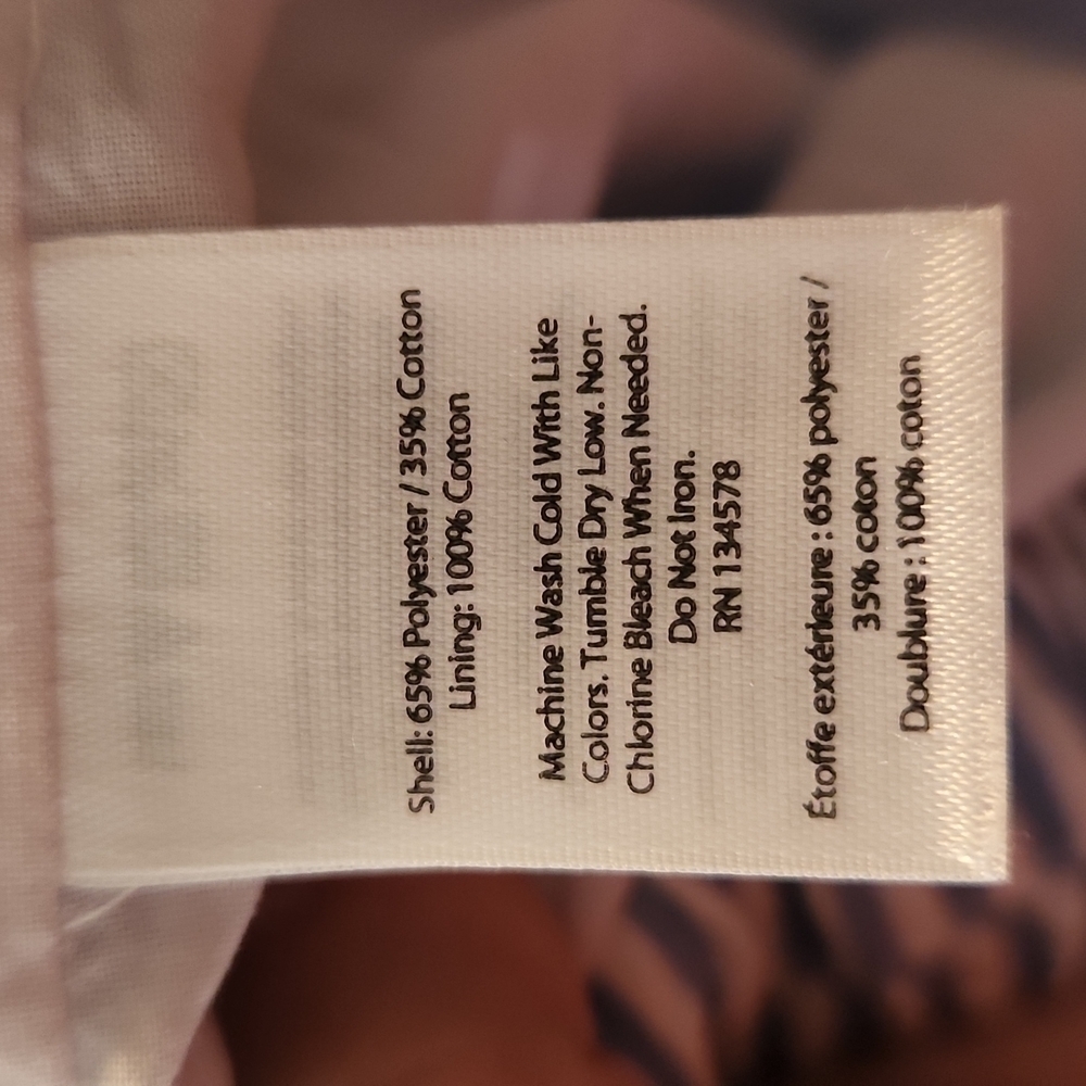 Vineyard Vines Blue and White Seersucker Skirt Size L - Picture 8 of 8